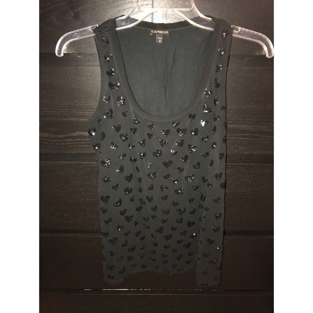 Express sequins tank